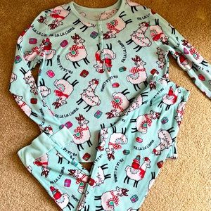 Justice Fa la Lama Pj’s Girls size 18/20